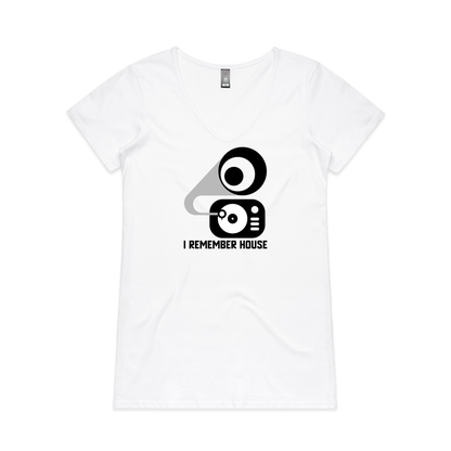 IRH RECORD - Women's V-Neck T-Shirt