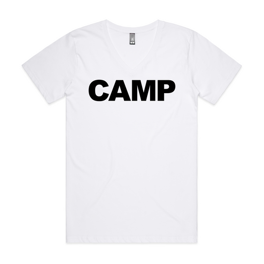 CAMP BOLD - Men's V-Neck T-Shirt